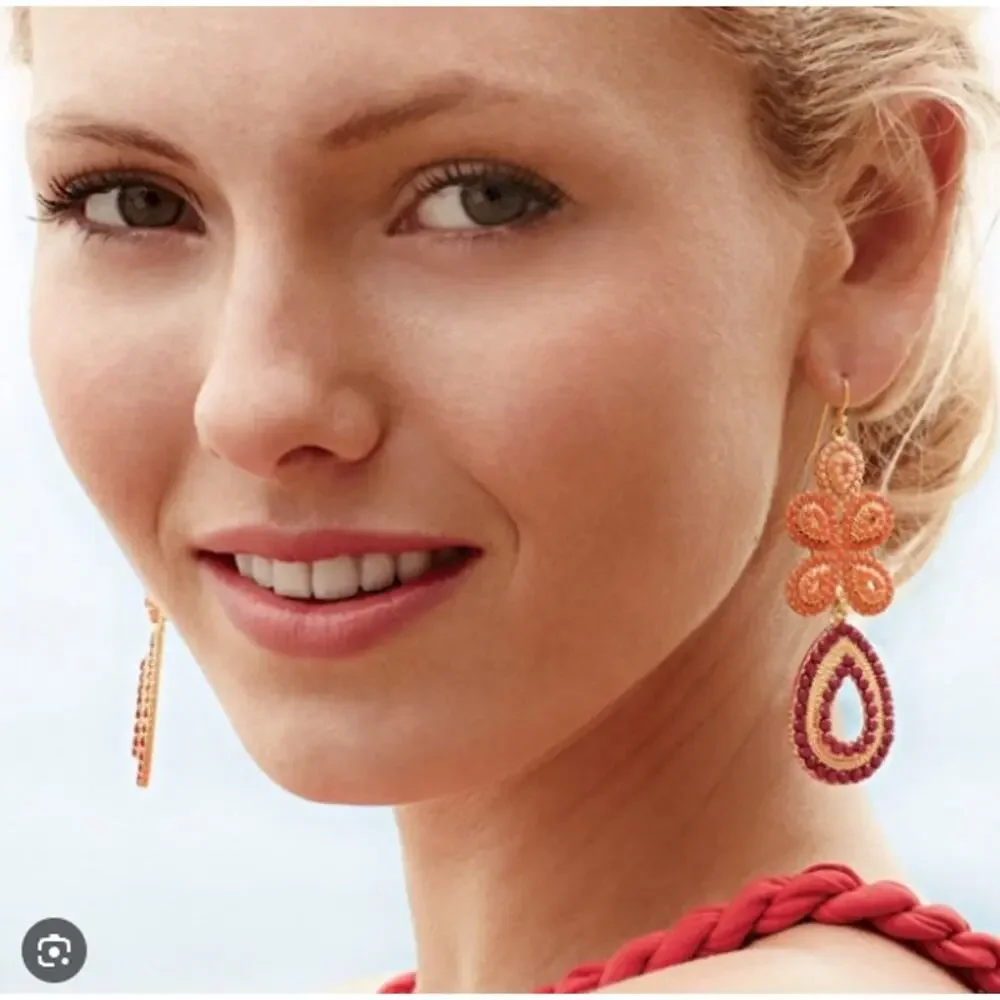 Stella & Dot Capri Chandelier Earrings